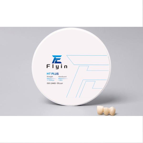 Les blocs de zirconium HT plus fournissent une bonne optique et une meilleure couverture de la restauration des sous-tons