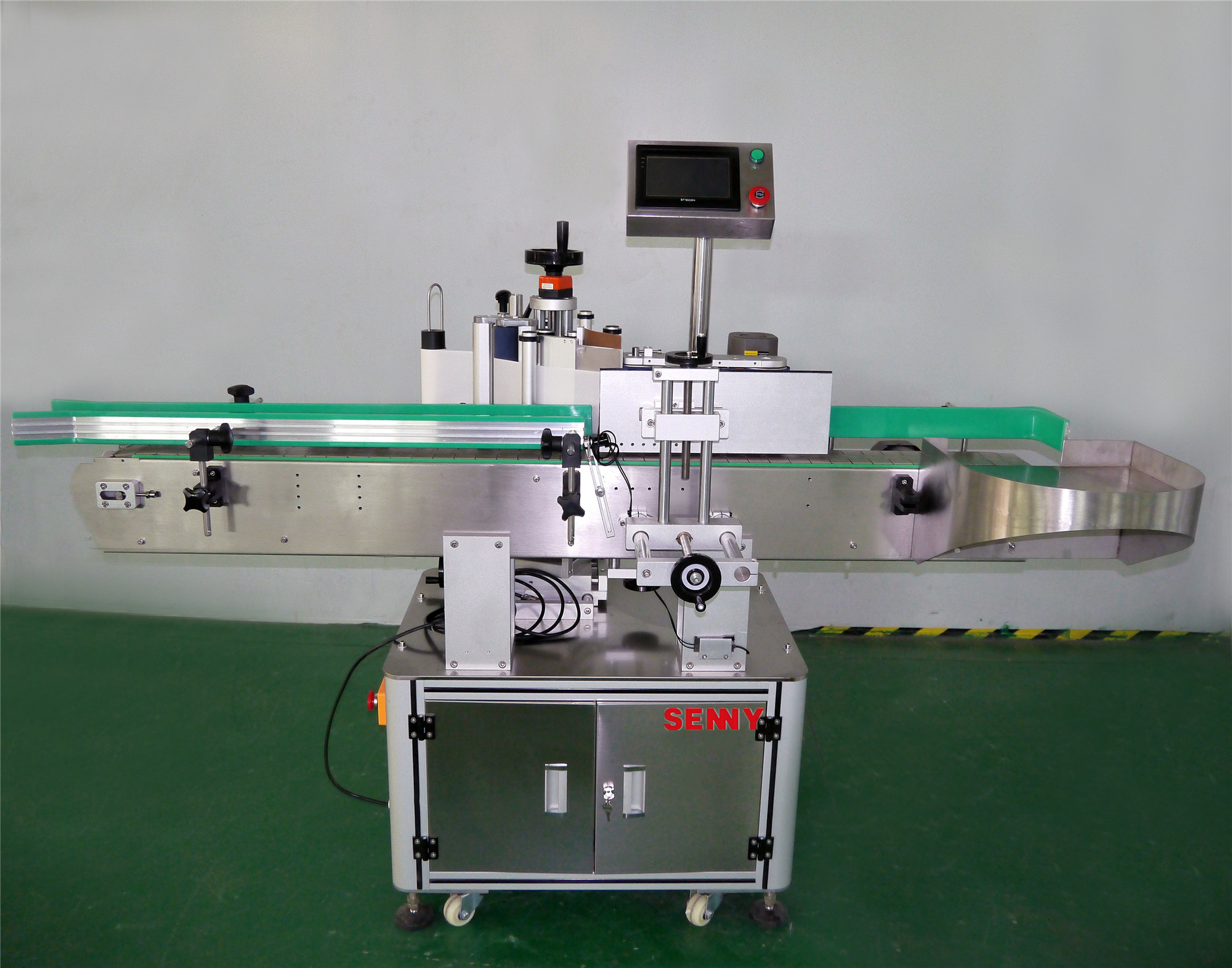 120pcs/Min автоматическая машина для прикрепления этикеток, автоматический Labeler бутылки 1.2KW