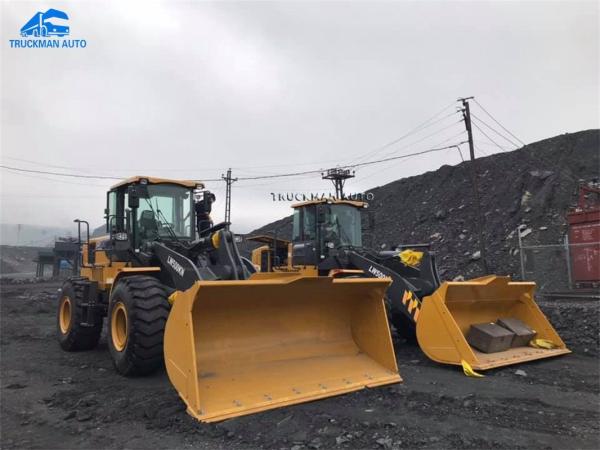 5 toneladas de maquinaria LW500KN Xcmg Payloader de construção pesada