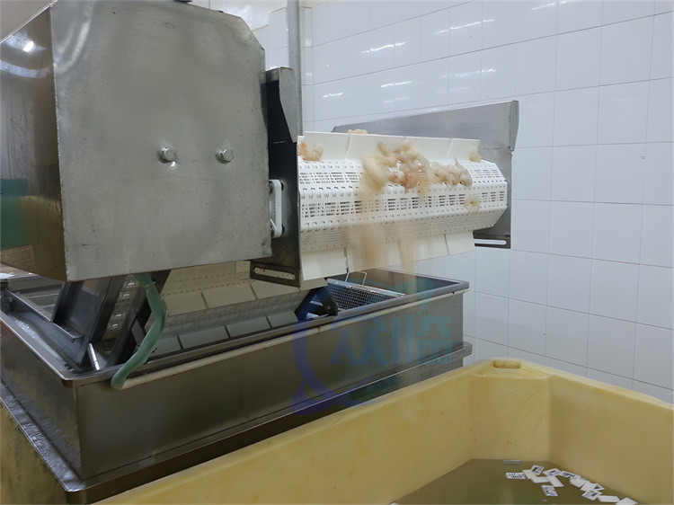 1000kg-1500kg Frozen Fish Processing Plant 5.15KW Water Thawing Machine