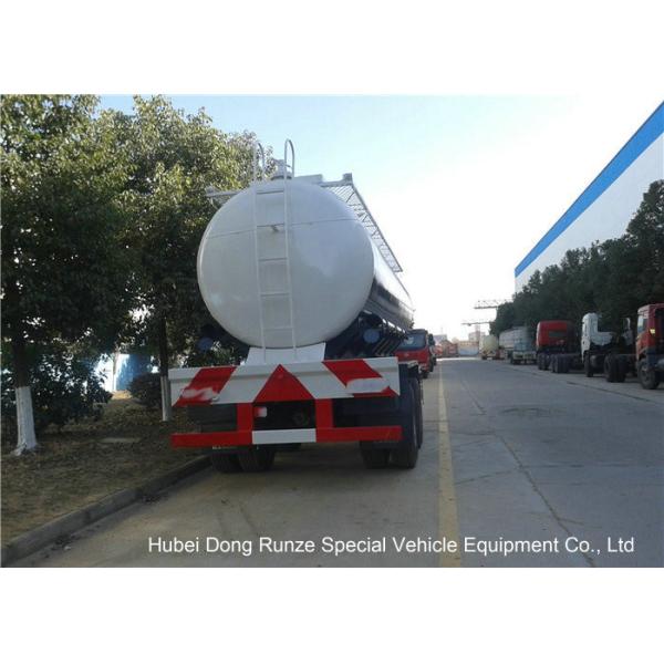 Dual Axle 32 Ton Tank Semi Trailer Single Point Suspension For Hydrofluoric Acid / HCL