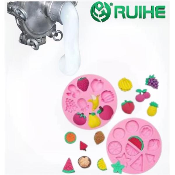 Good Resilience Tear Strength Curing Liquid Silicone Rubber For Mold Making