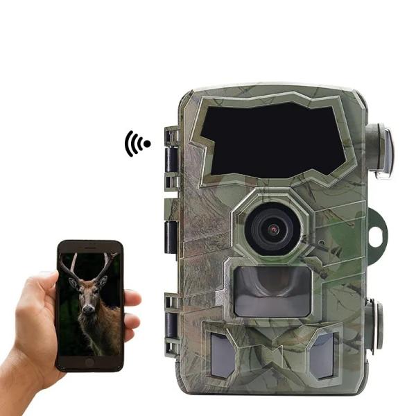 32MP BT WIFI Hunting Camera Video Infrared Night Vision Trial Camera Waterproof Outdoor Wildlife Surveillance Camera