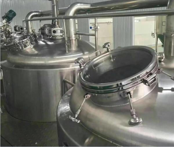 Industrial Beverage Processing Machinery SUS304 Material Automatic Operation