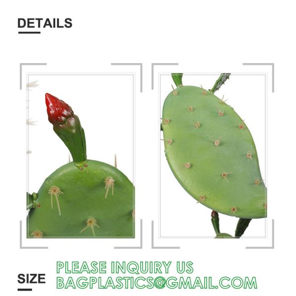 Artificial Cactus Fake Big Cactus 36 Inch Faux Cacti Plants For Home Garden Office Store Decoration