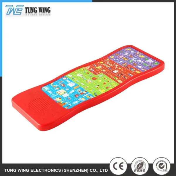 ABS Material Sound Module Book with Remote Control and Sound Recording for Children's Education