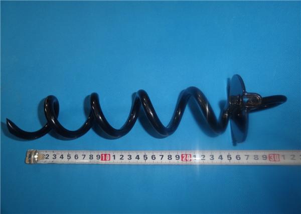 12 Inch Ground Anchor Spiral With Dog Tie Out / Trampoline Stakes