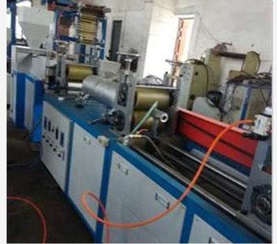 PVC Heat Shrink Tubing Flat Blown Film Extrusion Machine 5.5KW Motor Power
