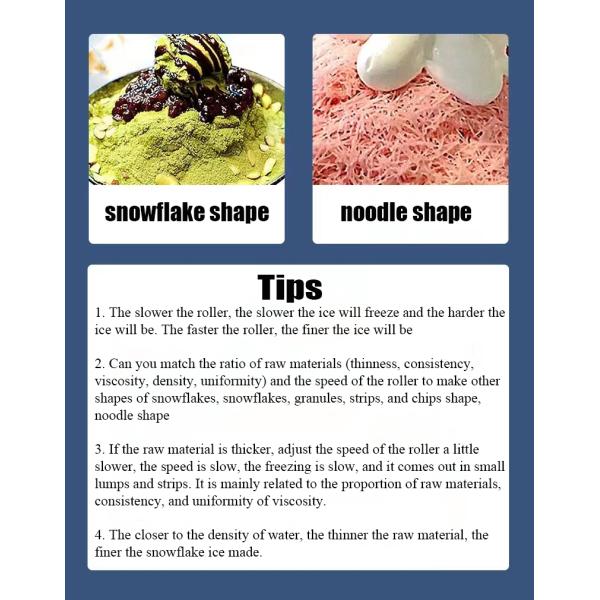 чернота 220В 50ХЗ машины льда нержавеющей стали 55КГ умная Сноулейк