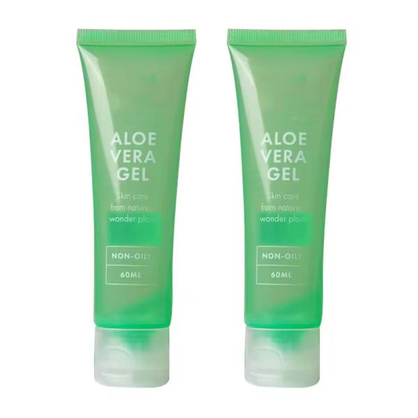 Tubes à capuche translucides pour les produits cosmétiques sur mesure 60 ml