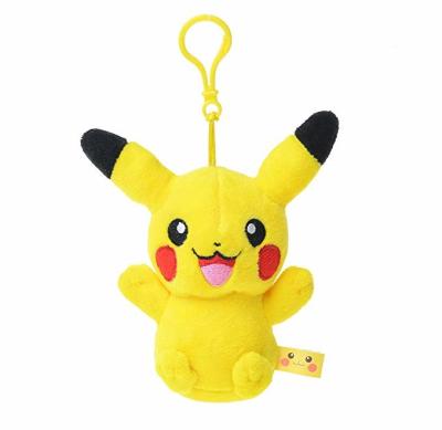 5 stuffed cartoon Picachu POKEMON  Washable key chain , Ornaments Key ring , Car decrations,Party favors