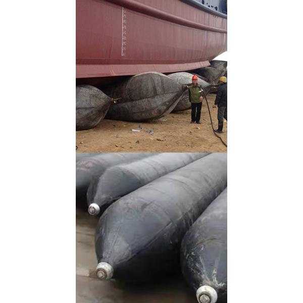 Balón de deslizamiento de acoplamiento de caucho embarcación de lanzamiento de bolsas de aire marinas para el barco