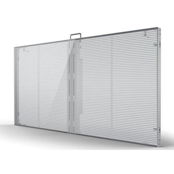 Transparent HD Indoor Advertising LED Display Wall 1000*500*80mm