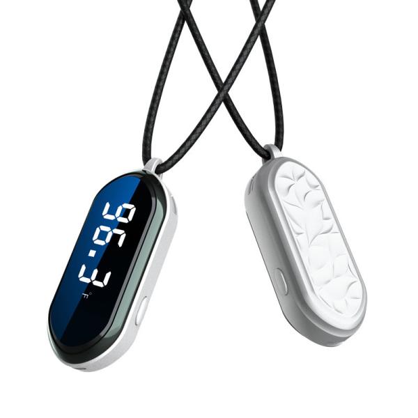 Wearable 16000Hz 10m2 Portable Air Purifier Necklace For Second Hand Smoke