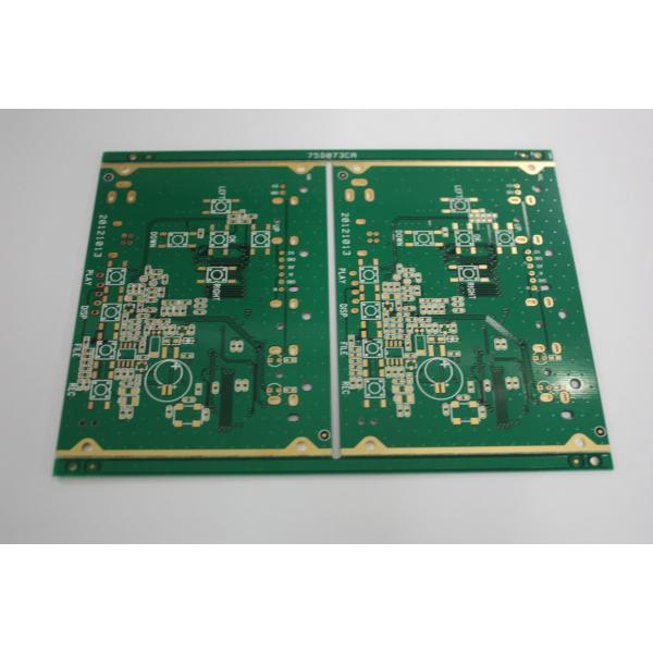 2.0mm Thickness Lead Free PCB , Multilayer PCB Board OEM ODM Service ENIG