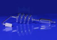 Os tubos de lustro espirais claros de quartzo do Od 3mm fundiram o silicone para o calefator