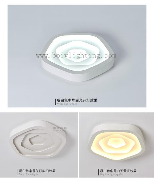 Modern Indoor Iron  Acrylic LED Ceiling Mount Light  For Living Room Hotel BV2137