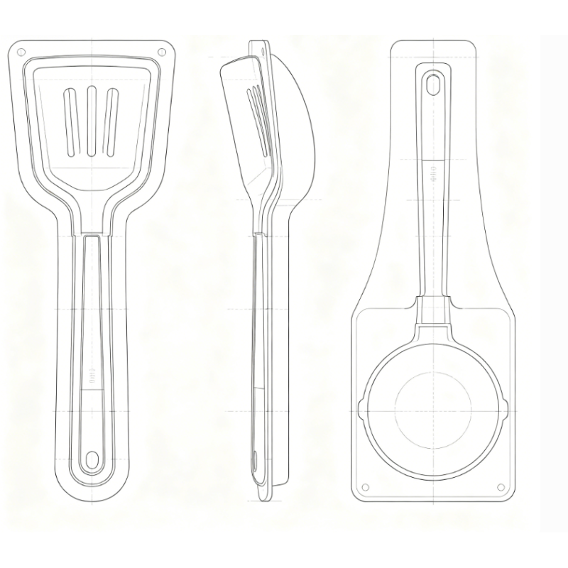 Kitchen Utensil Silicone Mold Targeting Silicone Household Manufacturing Needs