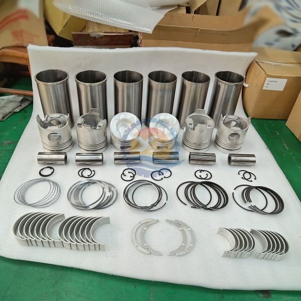 EP100 Liner Kit Piston/Piston Ring Main Bearing Con Rod Bearing for Hino Excavator Engine Spare Parts