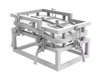 Large Hollow Aluminum Mold  Rotomolding Molding Tooling Customized Rotomolding Molds Of Various Shapes