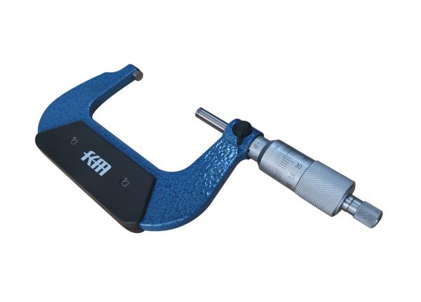 50-75mmx0.001mm Micrómetro externo con pulgar de ratón para una aplicación precisa