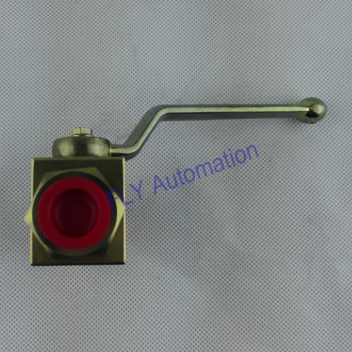 Steel 2 Way High Pressure Ball Valves DN16 KHB - G1/8 G1/4 G3/8 G1/2 G3/4 G1