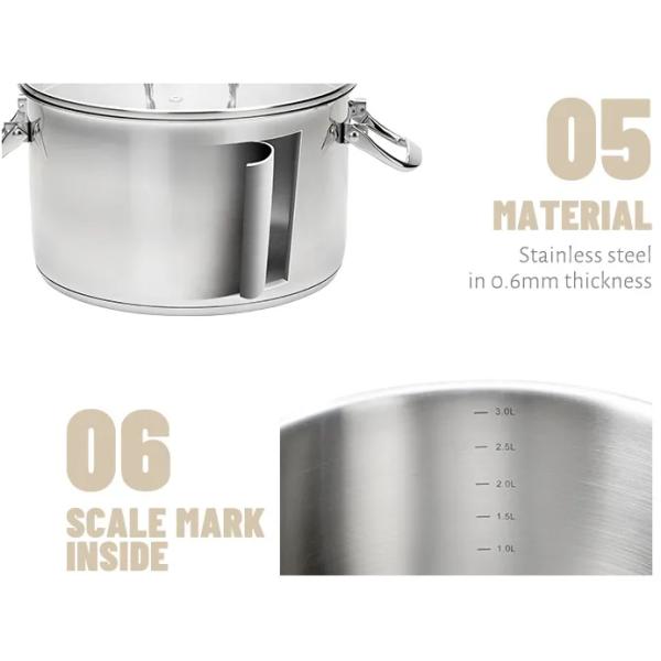 Stainless Cookware Sets Manufacturers OEM