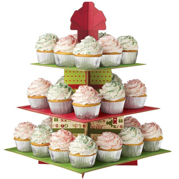 Kids Birthday Decorative Cardboard Cake Stand 3 Tier Type Offset Printing