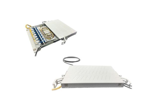FOBOT Enclosure trays Fiber Optic Cable Patch Panel 19 Inch Sliding Type for Data Center