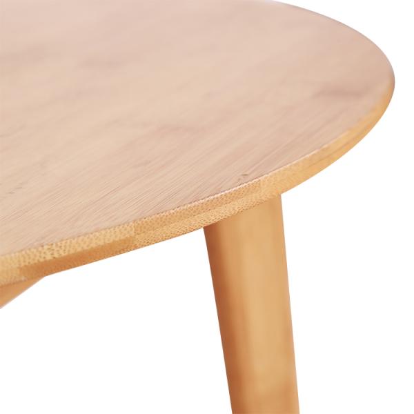 Mini Round Bamboo Chairs for Eco-friendly Home Furniture Environmental Protection