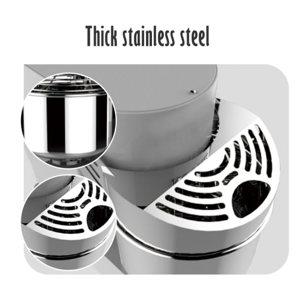 Bakery Kitchen Household Dual Action Dough Mixer Machine Stainless Steel