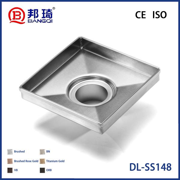 DL-SS148 Drainage de plancher en acier inoxydable européen