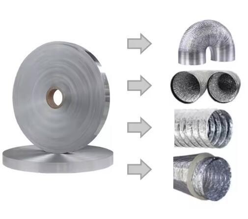 Customized  Blue And  Black Copper Metalized Pet Or Aluminized Polyester Film For Packaging And Ducts