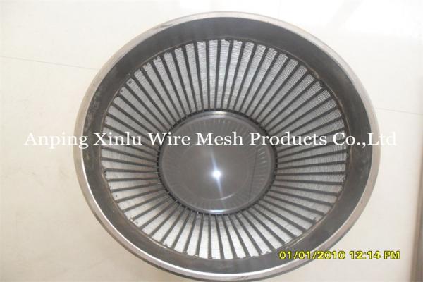 8 5 / 8  Water Well Continuous Slot Screen V Wedge Shaped Metal Material