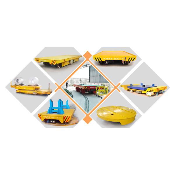 50 тонн умирает колесо транспорта тележки передачи Trackless материальным покрытое полиуретаном