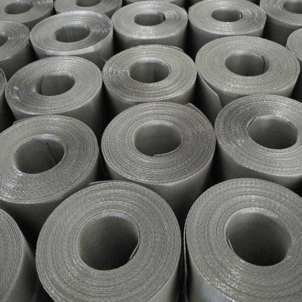 Ss304 72x15 Reverse Dutch Weave Wire Mesh Conveyor Belt For Plastic Machine