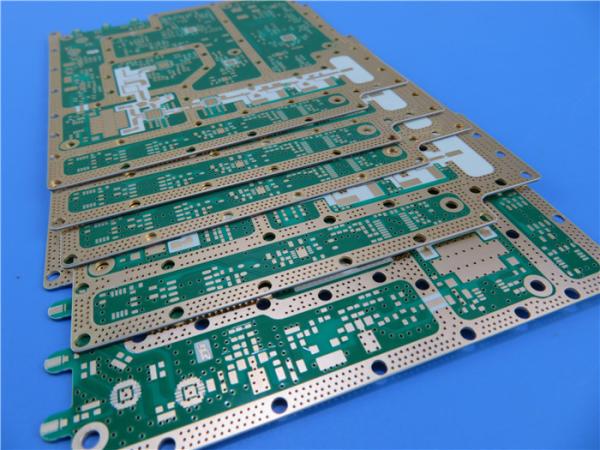 Rogers RO4534 High Frequency Printed Circuit Board Dupla camada 20 Mil 0,508mm Com ouro de imersão