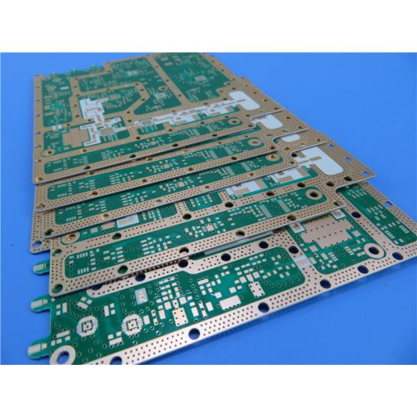 Precision 2 Layer RF PCB Built On 20mil RO4534 Material With Immersion Gold