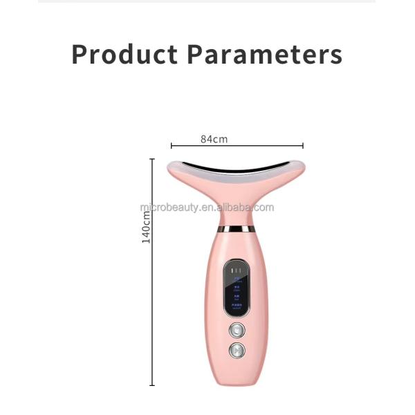 Masseur facial et cou liftant pour la maison, masseur liftant en forme de V pour raffermir et blanchir la peau