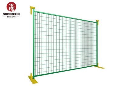 Construction Durable 4.2mm Portable Temporary Fence 2850mm Width