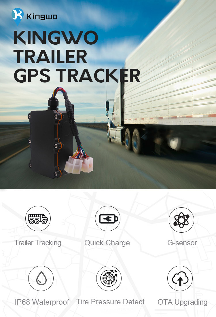 Быстрый локатор 2G IP68 отслежывателя GPS трейлера контейнера обязанности Semi