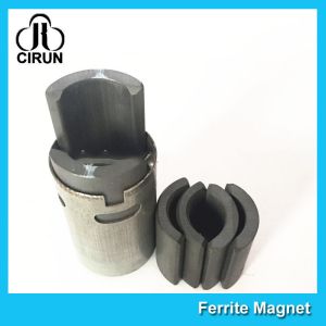 Y30 Y40 Grade Arc Shape Ferrite Magnet for Motor Applications - Custom Hard