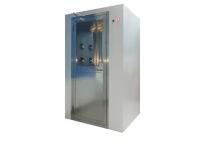 Automatic Entryway Air Shower With LED Lights / Swing SS Frame Glass Door