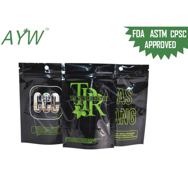 Одна бортовая фольга Мылар кладет доказательство в мешки запаха для семян табака 1кг/конопли