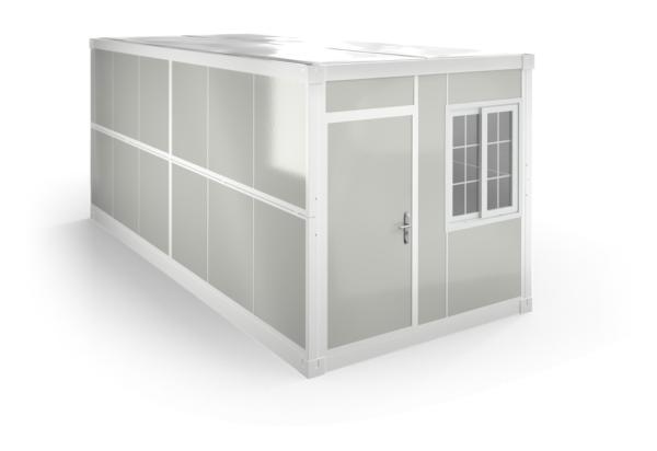 Mobile Living Folding Container House Custom Fast Installation Flat Pack Prefab House