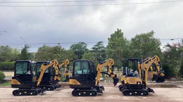Máquina escavadora hidráulica resistente da esteira rolante do equipamento de construção CT60-9