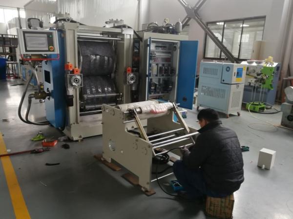 Intelligent PTFE Extrusion Machine , PTFE fabric film, Paste Extruder Machine Long Working Life