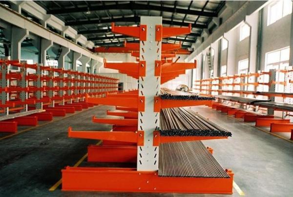 Heavy Duty Galvanized Cantilever Pallet Racking For Warehouse Storage