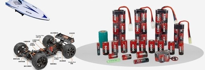 SC определяет размер блоки батарей 2000mAh 1.2V цилиндрические Nicd для хобби R/C