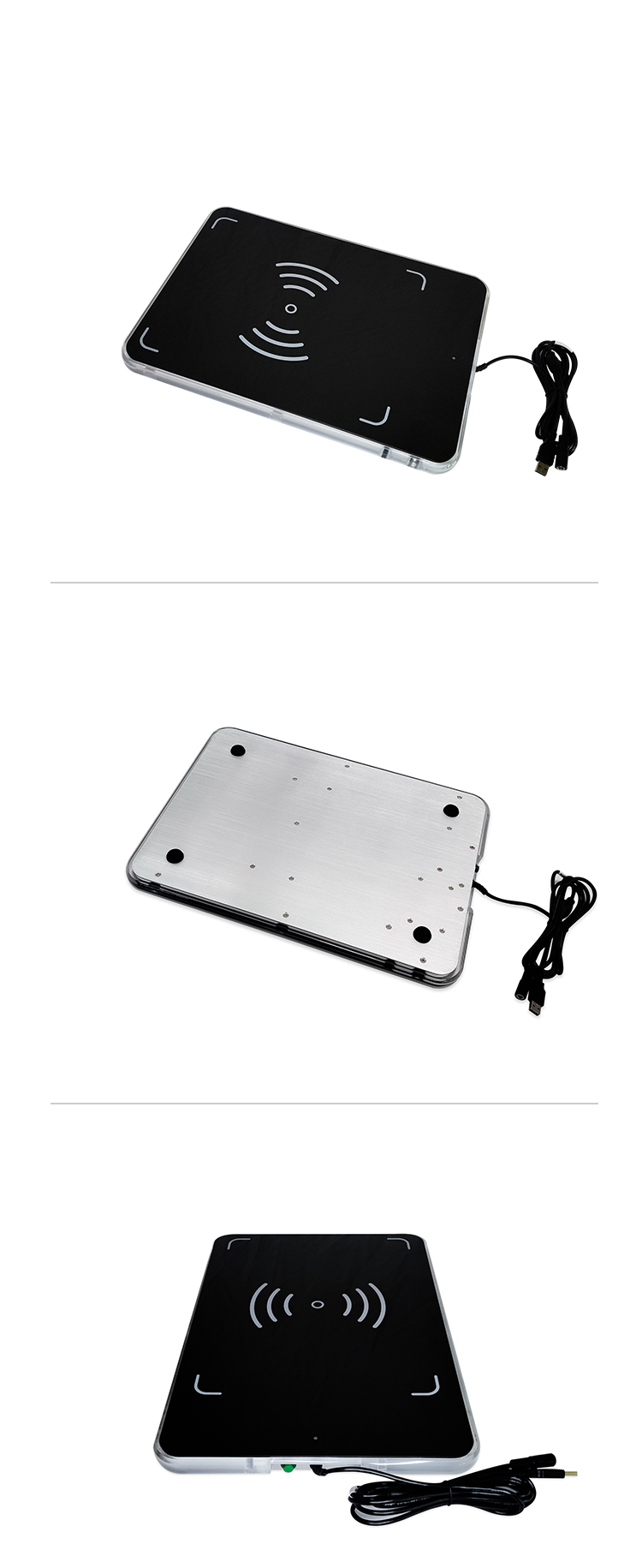 UHF RFID интегрировал дизайна RFID металла читателя силу RF читателя UHF анти- настольную регулируемую для рабочего места библиотеки